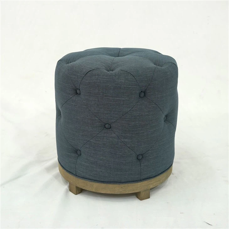 Footstool Buttoned
